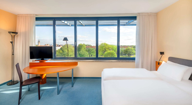 Номер Standard с видом на парк Radisson Hotel, Fürst Leopold Dessau