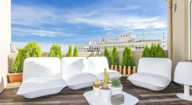 Valencia Luxury Plaza España Sky Penthouse, Забронировать Бутик-отель Бутик-отели Валенсии, рядом с Estación del Norte, Бутик-отель