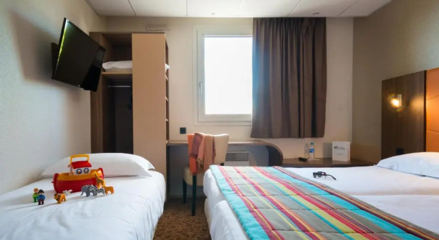 Трёхместный номер Standard Brit Hotel Nantes St Herblain - Le Kerann