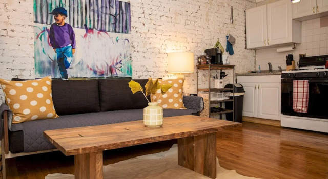 Sunny Fully Furnished Studio in Chelsea, Забронировать Апартаменты/квартира Апартаменты Нью-Йоркской агломерации, рядом с Нью-Йоркская публичная библиотека, Апартаменты/квартира