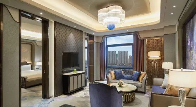 Люкс Deluxe с видом на сад Wanda Vista Harbin