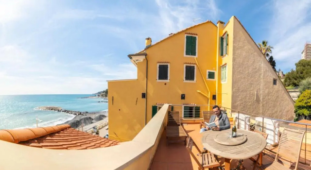Terrazza cielo e mare