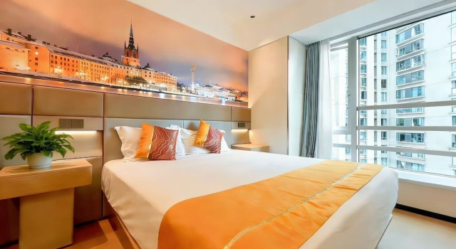 Семейный номер Standard Дуплекс Shanghai Jiarong Hotel Apartment