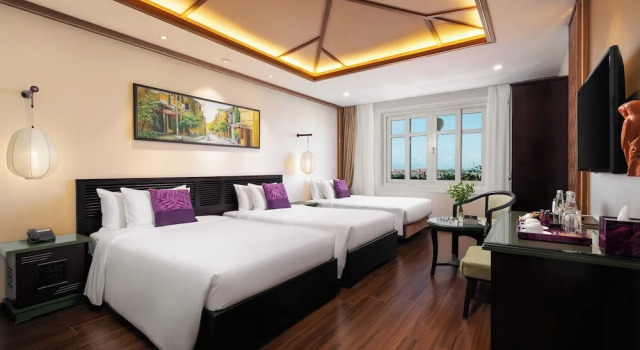 Трёхместный семейный номер Standard The Saga Hotel Hoi An
