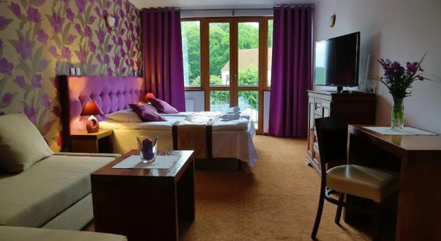 Четырёхместный номер Standard с балконом Pod Wzgórzem Bed & Breakfast