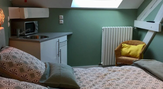 Номер Standard Maison dHôtes Joussaume Latour
