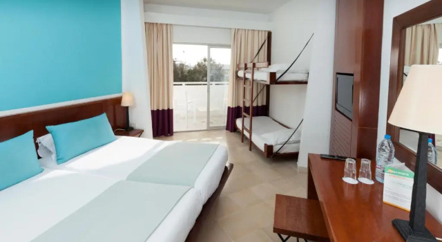 Четырёхместный номер Standard с видом на сад Palm Beach Club Djerba - All Inclusive