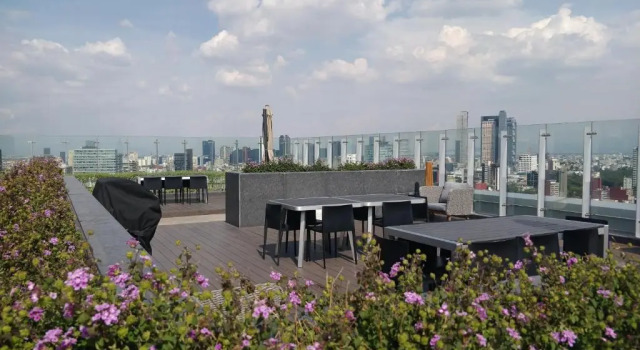 Апартаменты Beautiful 1BR Apartment w/ Stunning Views in Polanco