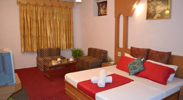 Двухместный номер Standard с балконом и с красивым видом из окна Sparsh Resort, A Boutique Stay - Just 2kms uphill from Mall Road, near Old Manali
