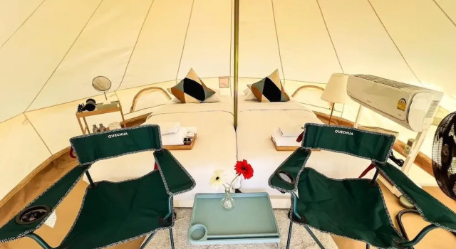 Номер Standard с видом на море Bangsaen Villa Hotel