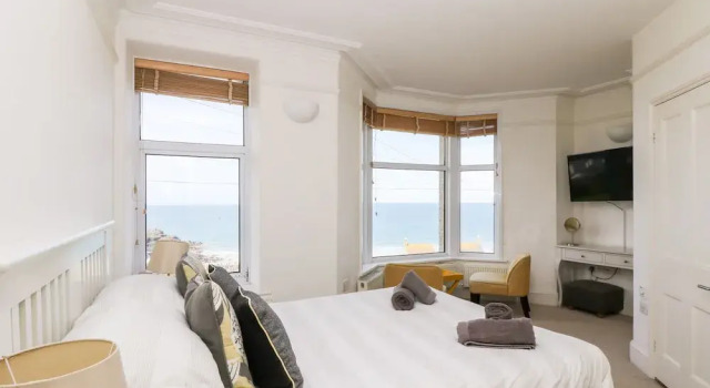 Porthmeor Beach House, Забронировать Отель Сент-Айвс Корнуолл