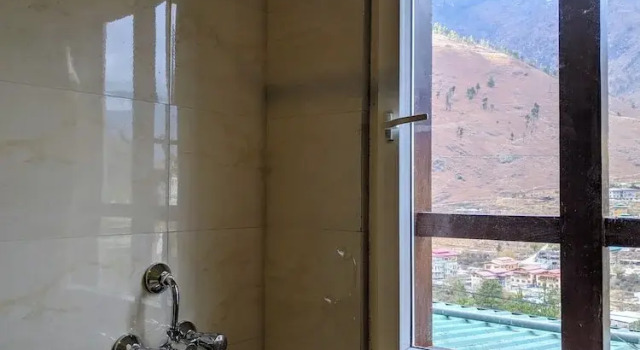 Deluxe Kahden hengen huone vuoristomaisema Hotel Silverpine - A Boutique Hotel in Thimpu