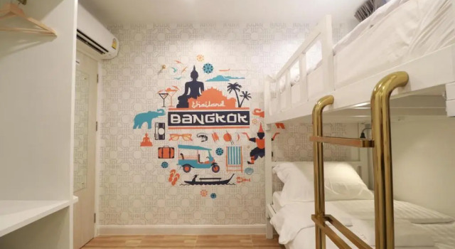 Четырёхместный номер Standard The LOL Elephant Hostel