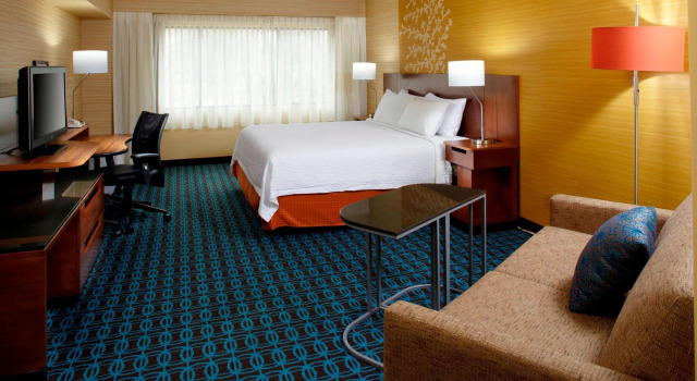 Двухместная студия Fairfield Inn & Suites Parsippany