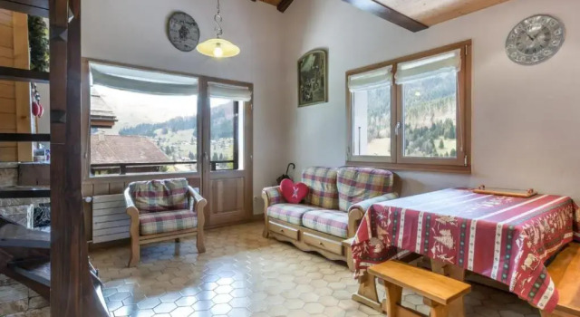 Appartement La Clusaz, 3 pièces, 4 personnes - FR-1-304-193, Забронировать Апартаменты/квартира Ла-Клюза Лыжный курорт на озере Анси, рядом с Плавательный бассейн Aravis