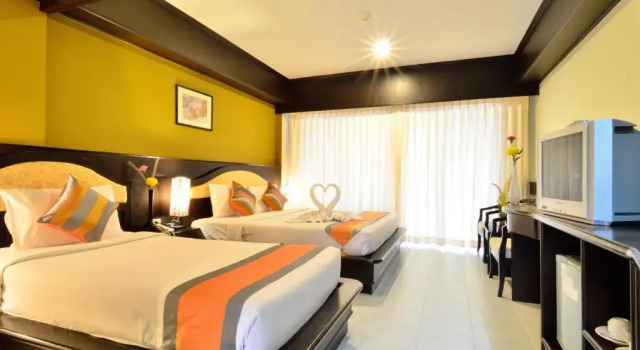 Трёхместный номер Deluxe Samui First House Hotel