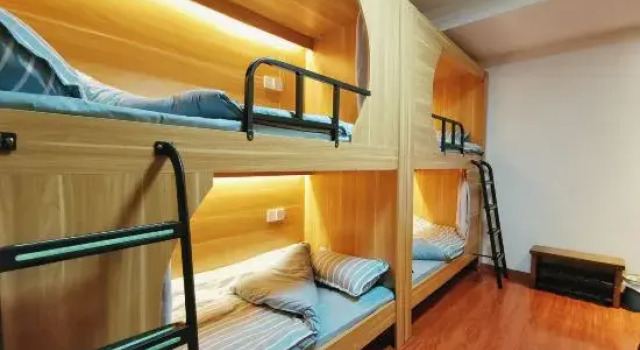 Кровать в общем номере (женский номер) Tomato tree Youth Hostel
