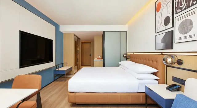 Двухместный номер Standard с видом на город Four Points by Sheraton Chongqing North Railway Station