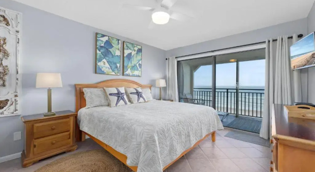 Windjammer 403, 2 Bedrooms, 4th Floor, Ocean Front, Elevator, Sleeps 6, Rezerwuj Hotel Hotele w Saint Augustine Area z parkingiem, Parking