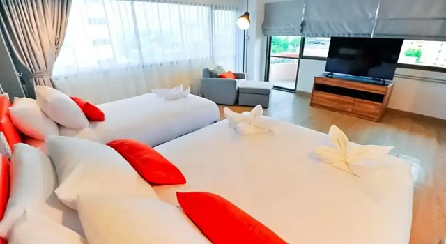 Трёхместный номер Deluxe 7 Stays Pattaya Hotel