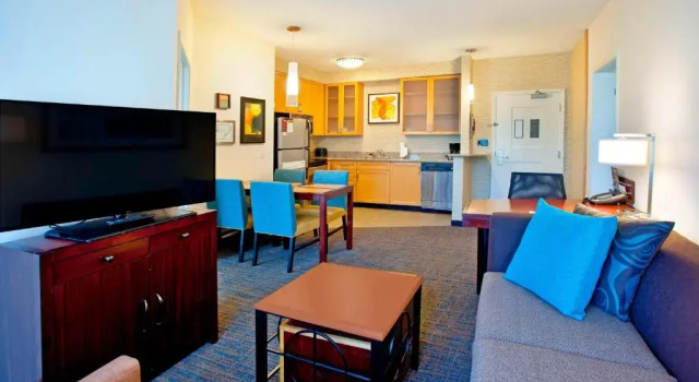 Люкс с 2 комнатами Residence Inn Baltimore Hunt Valley