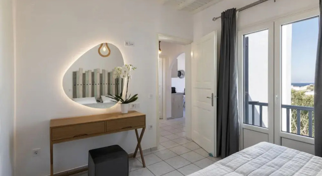 Апартаменты Superior с балконом и с видом на море Secret Garden Apartments