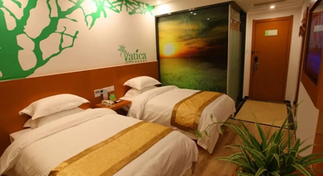 Двухместный номер Superior Vatica ZaoZhuang TengZhou Railway Station Hotel