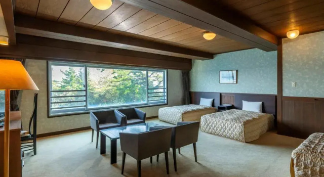 Трёхместный Ocean Wing room Deluxe Hotel New Akao