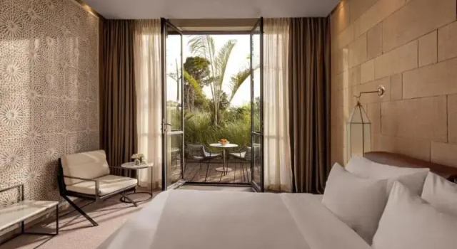Bahçe manzaralı Lüks çift kişilik oda Hotel Sahrai