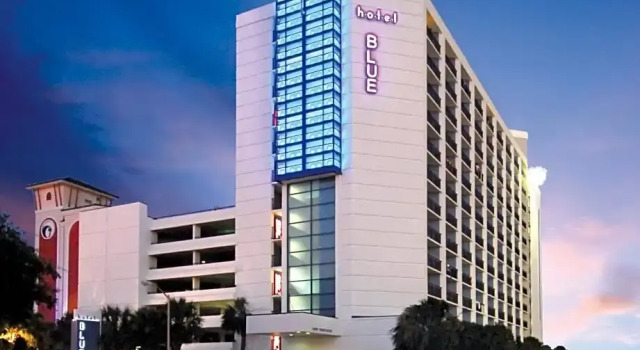 Четырёхместный номер Standard с видом на океан Hotel Blue