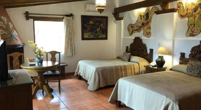 Четырёхместный номер Deluxe с видом на сад Villa San Jose Hotel & Suites