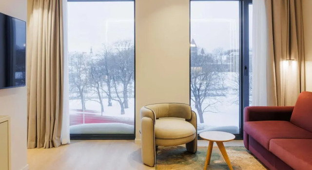 Двухместный номер Deluxe Novotel Tallinn