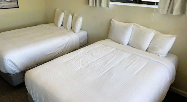 Economy Doppel Zimmer mit Blick auf den Park Oceanic Hotel & Barefoot Tiki Bar