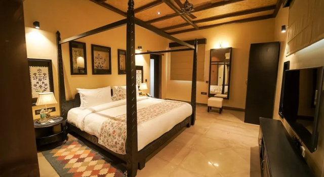 Номер Standard с балконом AamaGhati Wildlife Resort, Ranthambore