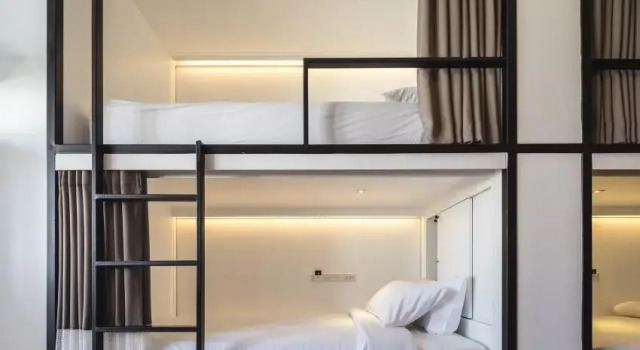 Кровать в общем номере (женский номер) The Common Hostel