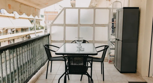 Апартаменты c 1 комнатой с балконом и с видом на гавань Best House Deck Aptm Old Port of Patras