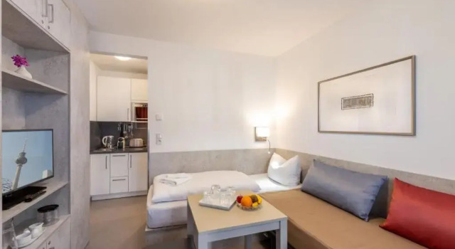 Студия Business TRIO Apartment Hotel Berlin