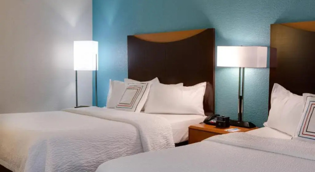 Четырёхместный номер Standard Fairfield Inn and Suites by Marriott Titusville Kennedy Space Center