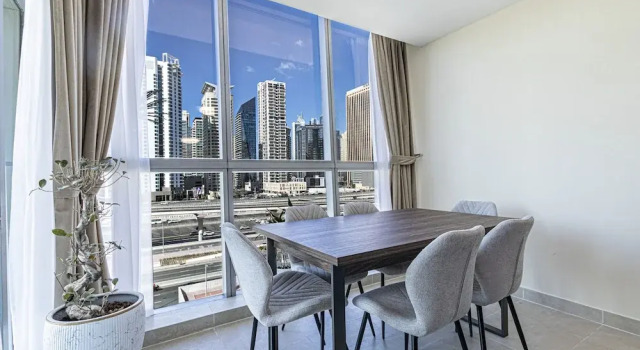 Апартаменты Prime 1BR Global Lake View Mins Metro