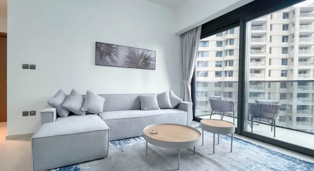 Апартаменты c 1 комнатой Luxurious 1B With Breathtaking Views Downtown