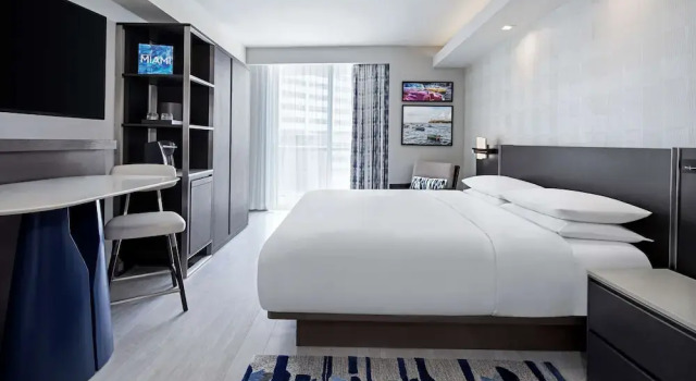 Двухместный номер Deluxe с балконом Hyatt Centric Brickell Miami