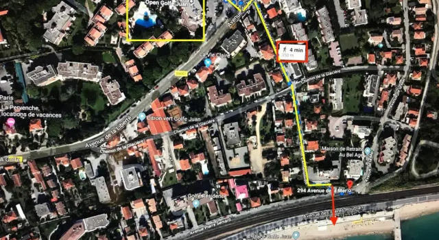 Апартаменты Appartement T2 De Standing Au Pied Des Plages