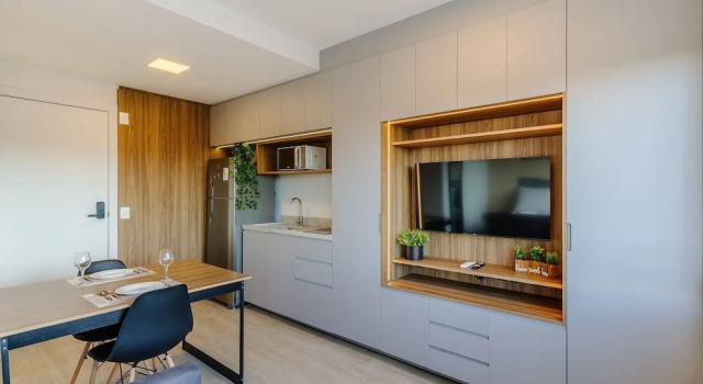 Апартаменты Studio in Building With Swimming Pool in Porto Alegre - JRE