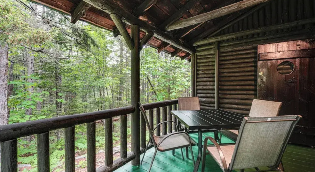 Коттедж Walk to Barrett's Park: Wooded Cabin w/ Grill!