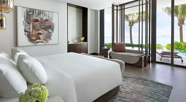 Вилла с бассейном с 4 комнатами oceanfront Villa Le Corail, a Gran Meliá Hotel