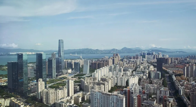 Двухместный номер Standard с видом на город Shenzhen Marriott Hotel Nanshan