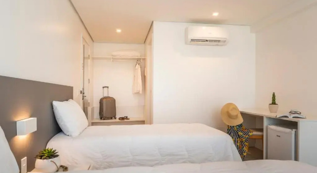 Двухместный номер Premium c 1 комнатой Hotel Praia Bonita Jangadeiros Pajuçara