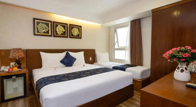 Номер Deluxe с частичным видом Saphia Hotel Nha Trang