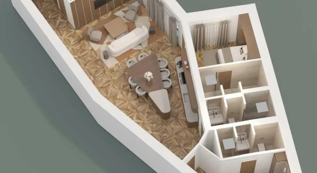 Апартаменты Luxury A/C Apt - 6p/3bdr - Arc de Triomphe