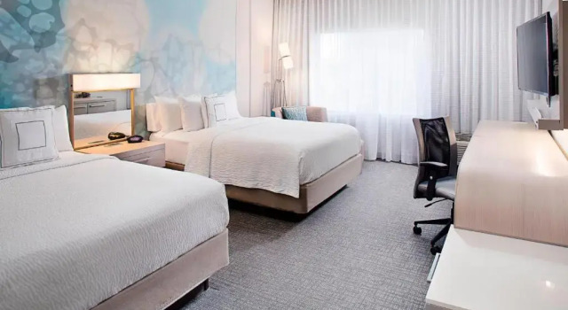 Четырёхместный номер Standard Courtyard by Marriott West Palm Beach Airport